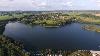 faLake Butgenbach aerial view